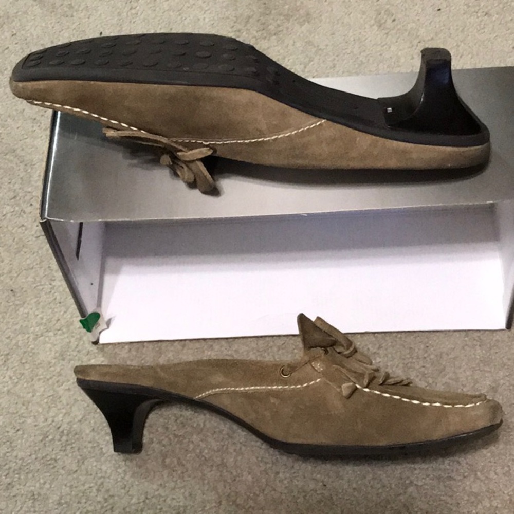 Franco Sarto Suede Mules - Picture 2 of 7